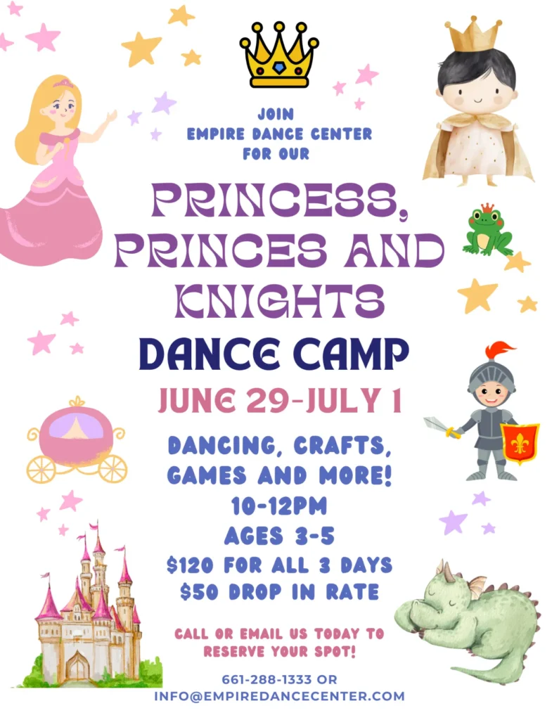 Princesses Knights Dance Camp (34.380210701433256, -118.53134115767172)